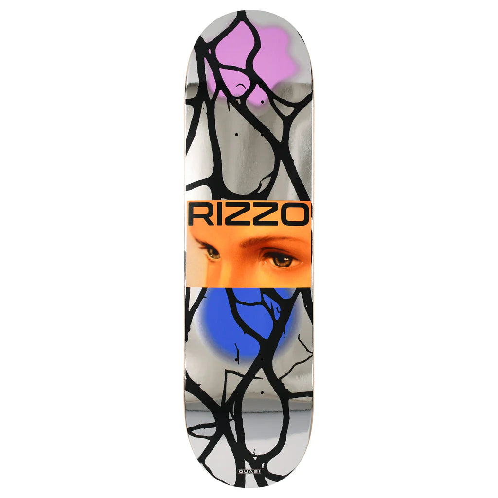 Quasi Rizzo Tearz 8.375" Twin Tail Skateboard Deck