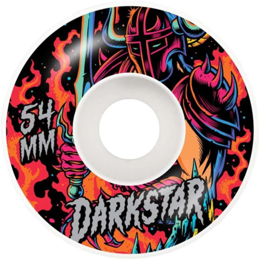 Darkstar Blacklight Red 54mm Skateboard Wheels