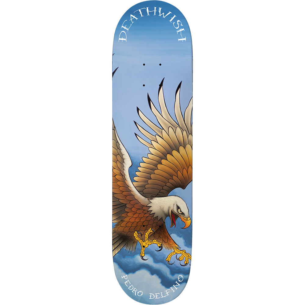 Deathwish Pedro Delfino Spirit Animal 8.5" Skateboard Deck