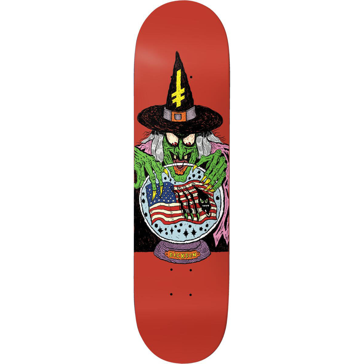 Deathwish Jon Dickson Deathwitch Trials 8.0" Skateboard Deck