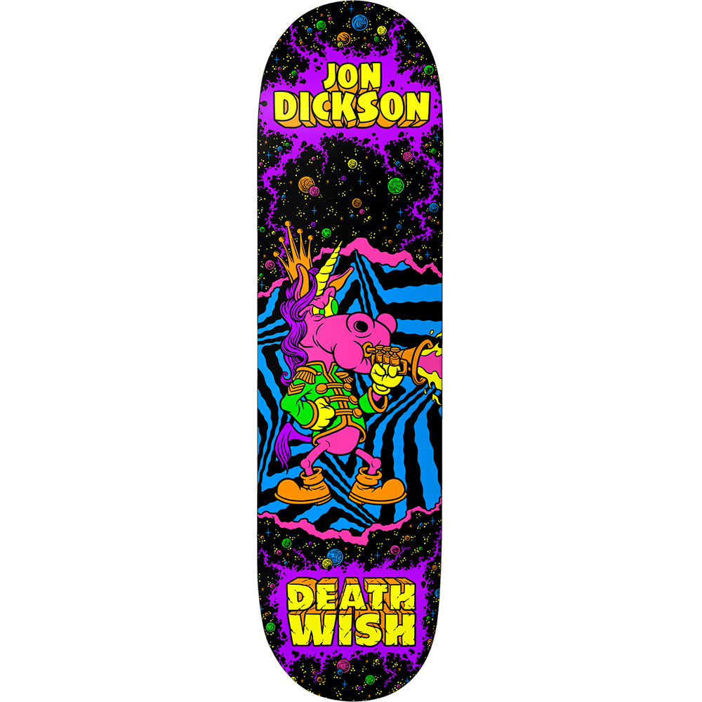 Deathwish Jon Dickson Lords of the Underworld 8.38" Skateboard Deck