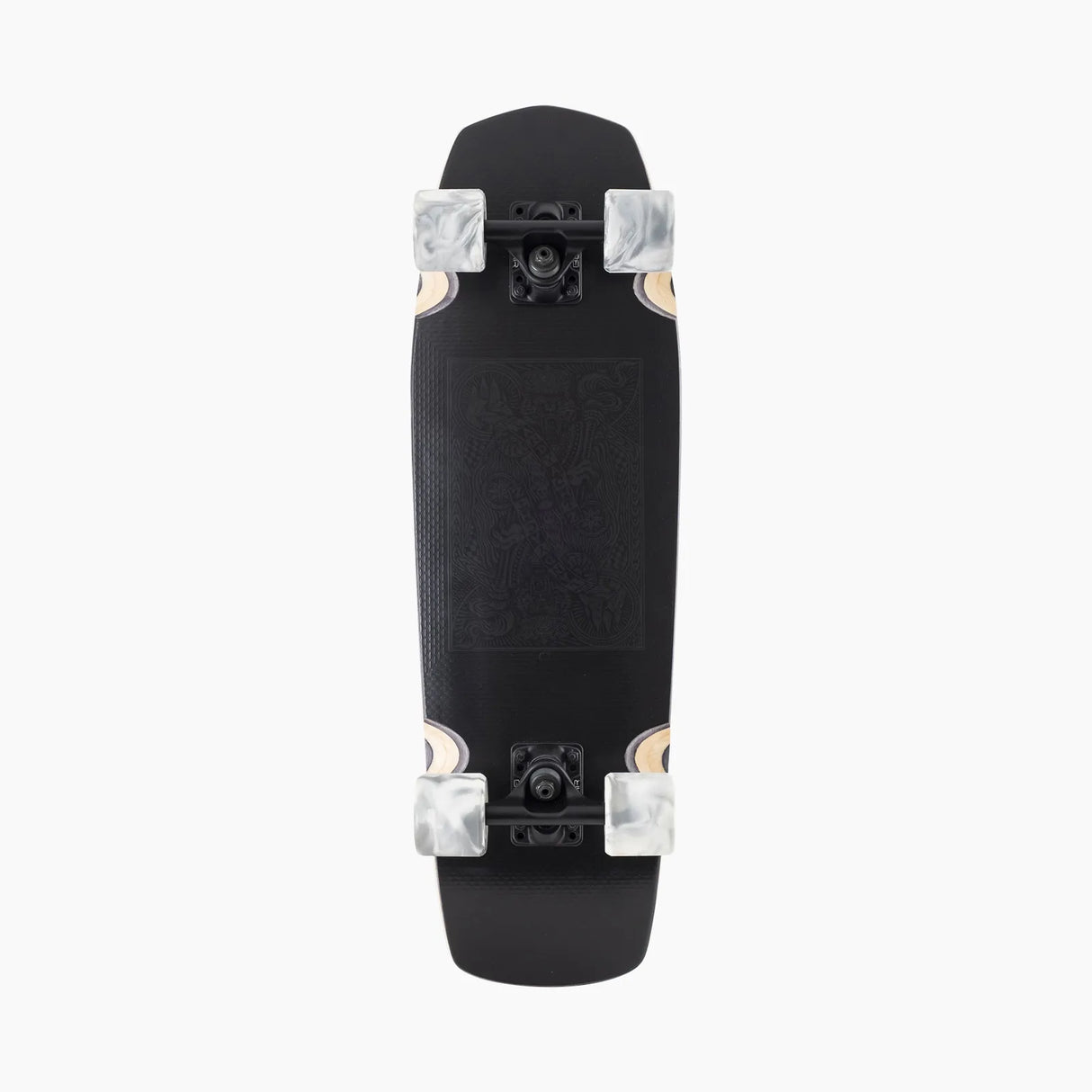 Landyachtz Dinghy Coffin Stealth Card Cruiser Complete