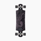 Landyachtz Drop Hammer Black Eagle Longboard Complete Skateboard