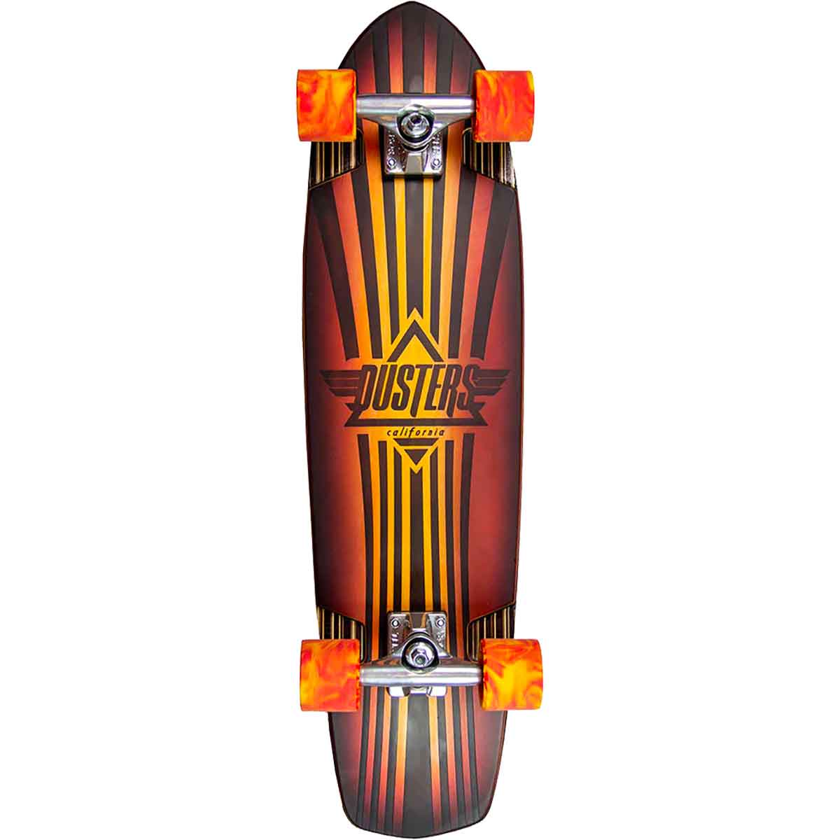 Dusters Keen Axe Burn Fade 31" Cruiser Complete Skateboard