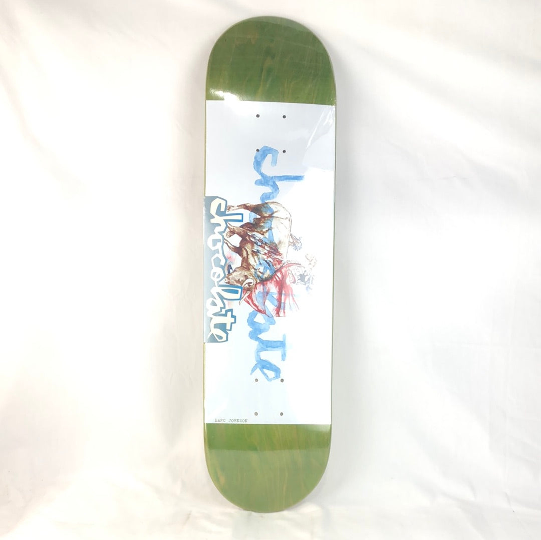 Chocolate Marc Johnson Olay Graphic Multi Color 8.25" Skateboard Deck