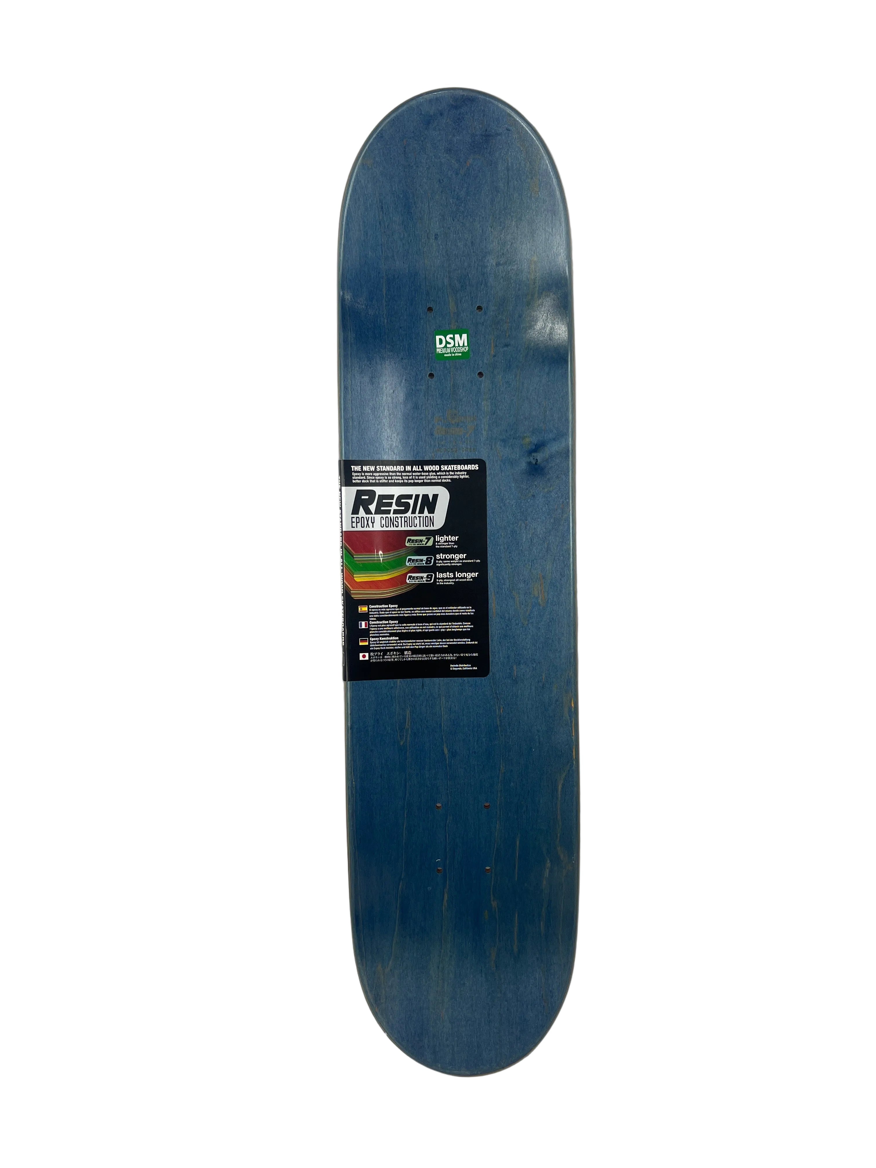 Enjoi Cairo Foster Gutsy Brown White Red SIze 7.75