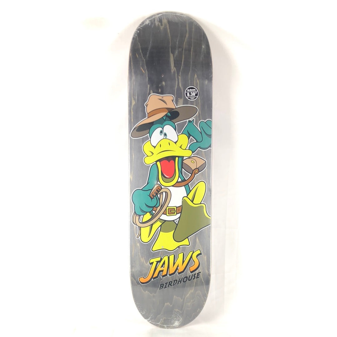 Birdhouse Aaron Jaws Homoki Duck Black Woodgrain 8.38" Skateboard Deck