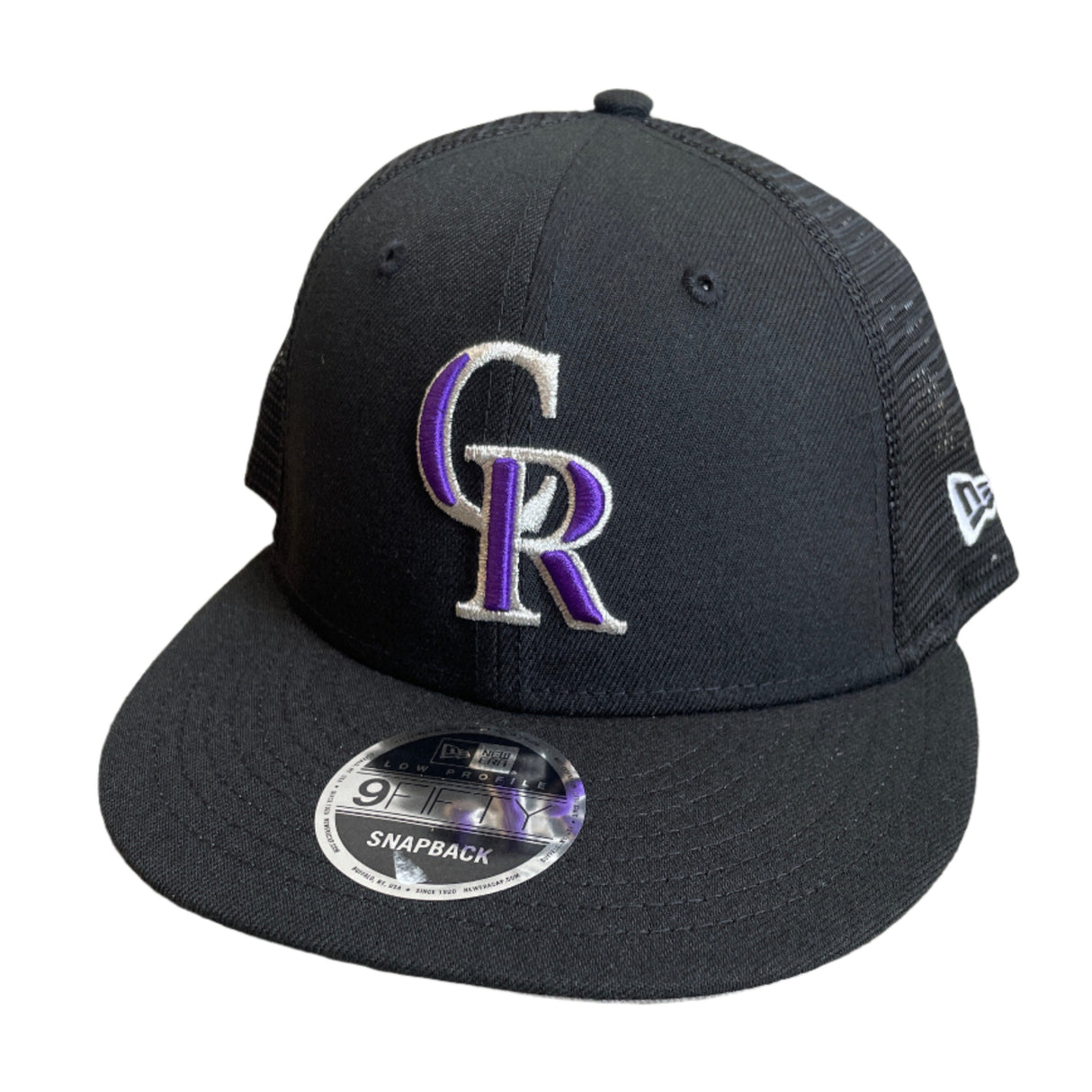 New Era Colorado Rockies Low Profile 950 Trucker Snapback Hat