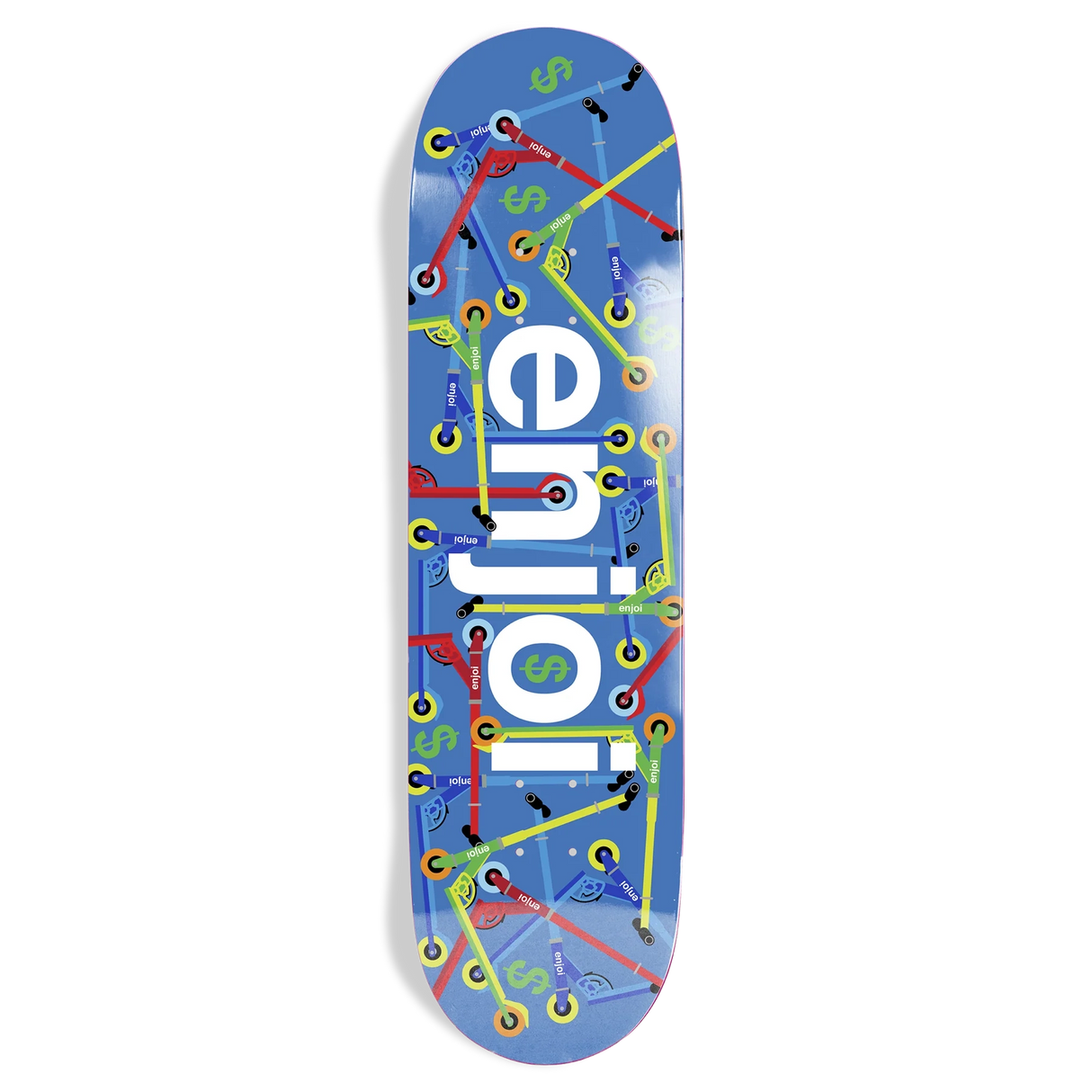Enjoi Big Box Scooters R7 8.0" Skateboard Deck