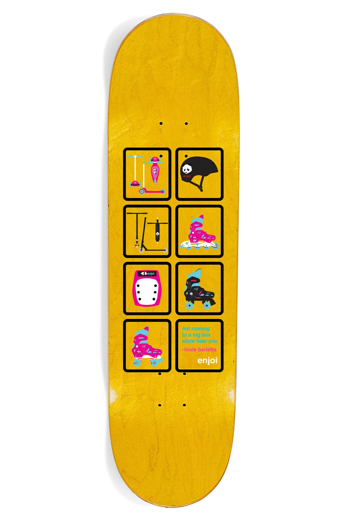 Enjoi Big Box Scooters R7 8.0" Skateboard Deck