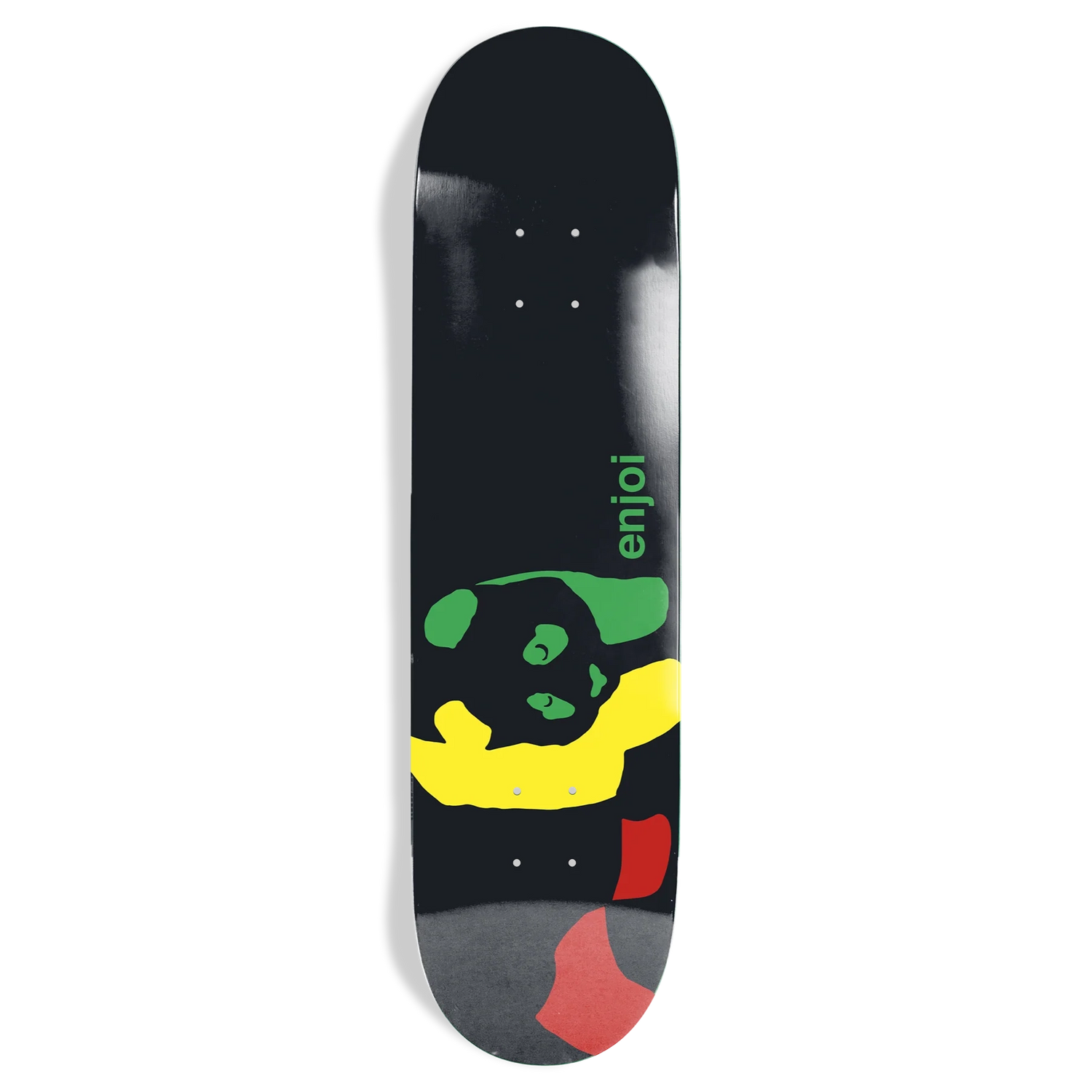 Enjoi Rasta Panda R7 Skateboard Deck