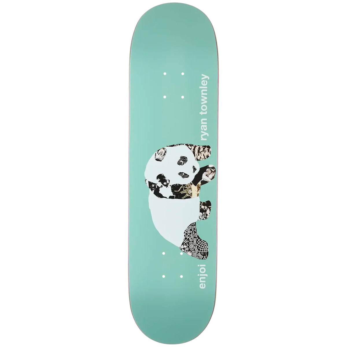 Enjoi Ryan Townley Collage Panda R7 Sage Skateboard Deck