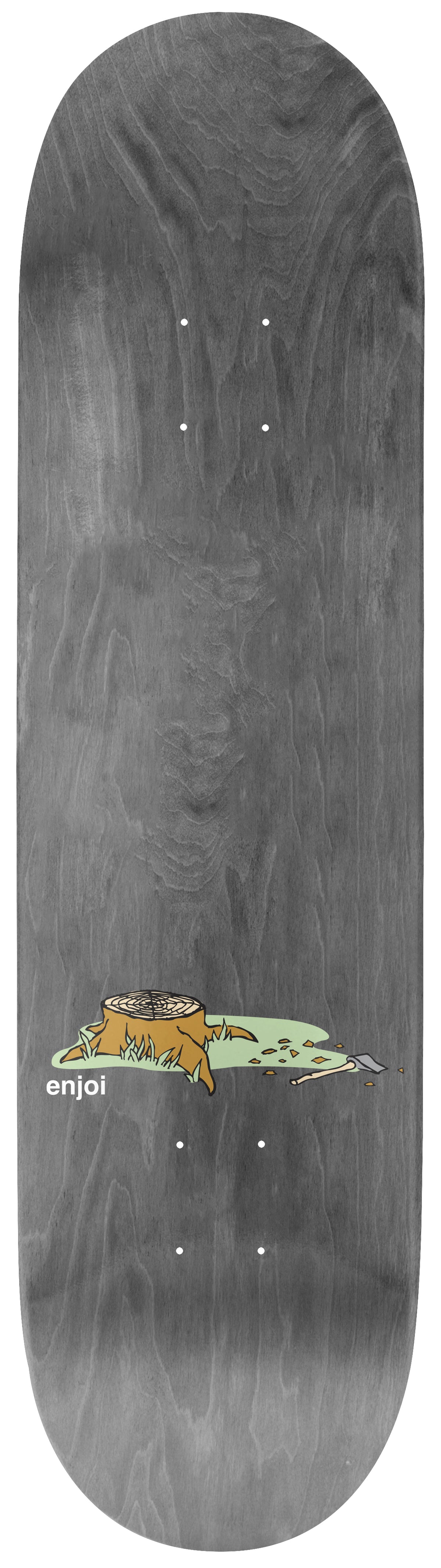 Enjoi Darkside Panda R7 Black Skateboard Deck
