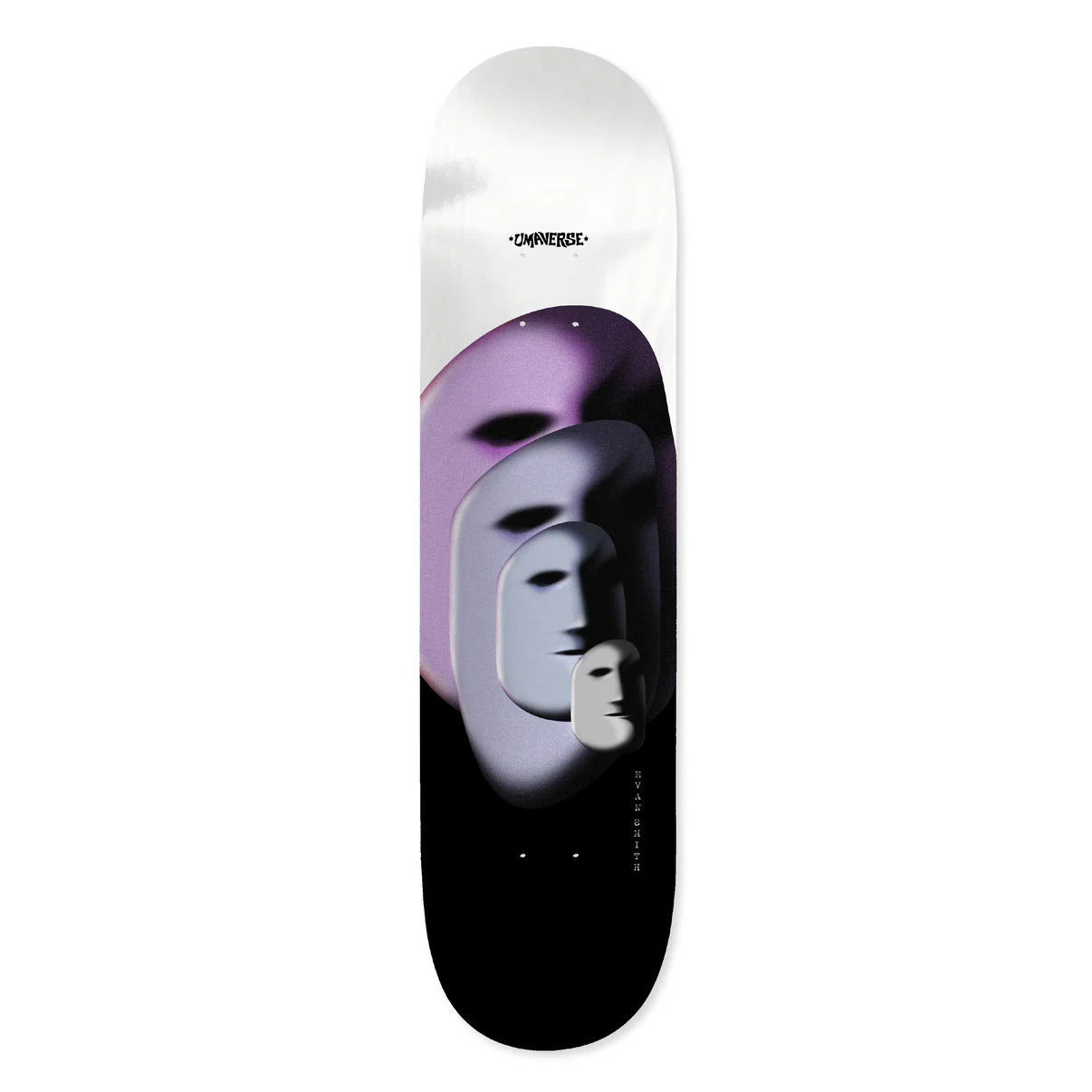 Umaverse Evan Faces 8.5" Skateboard Deck