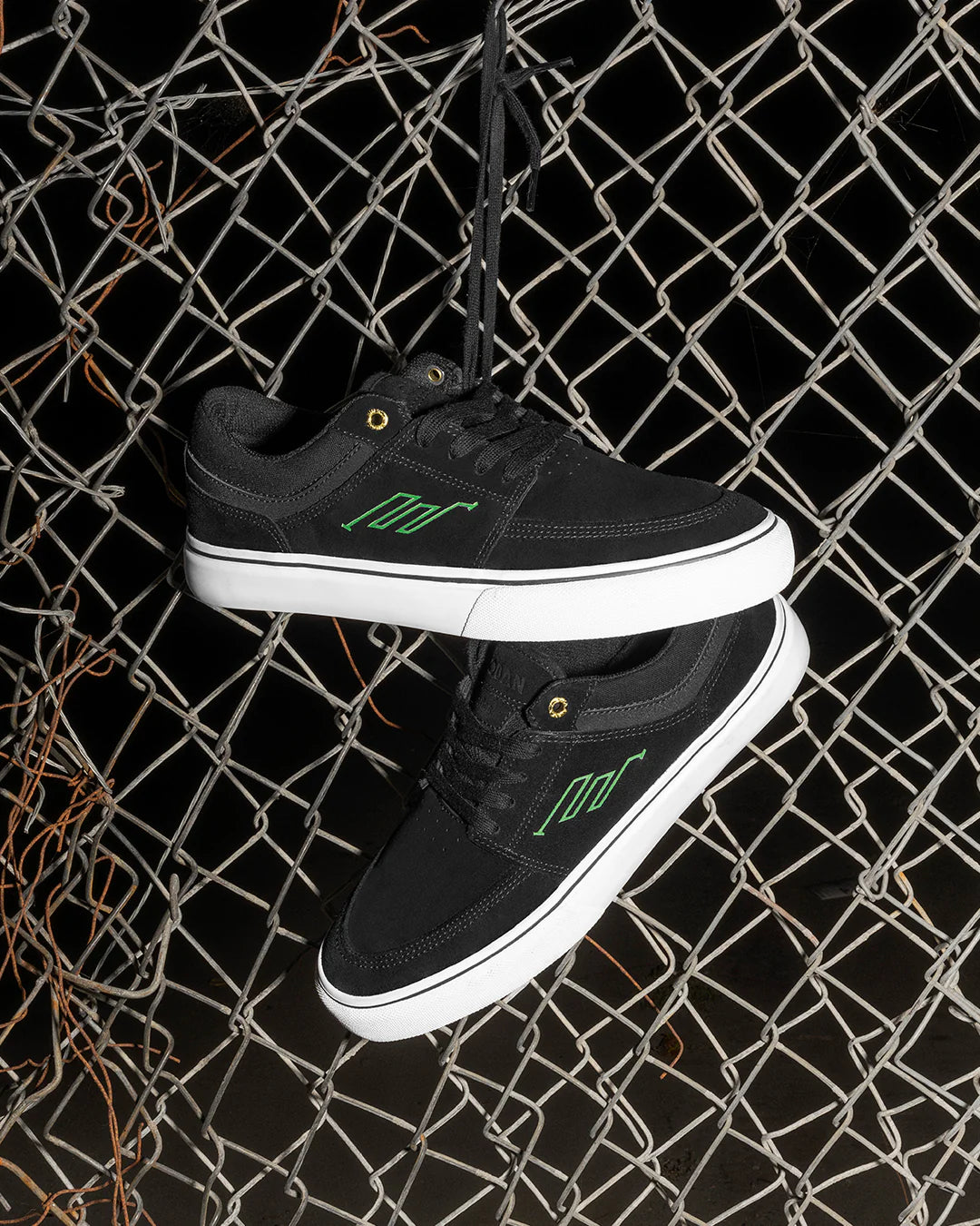 Emerica Hoban Black/White/Gold Shoes