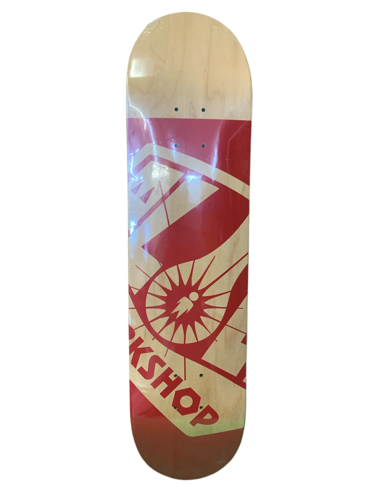 Alien Workshop Burst Natural/Red 7.625" Classic Skateboard Deck