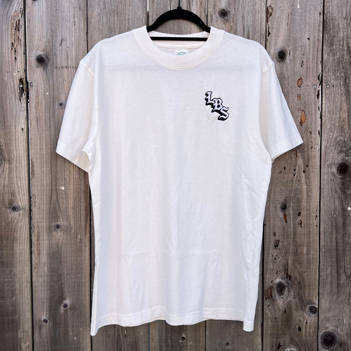 Long Beach Skate Co LBS Long Side Blanc White Oversized S/s Shirt