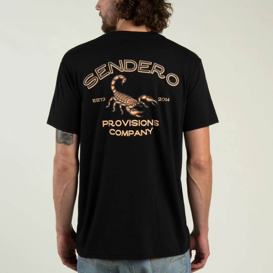 Sendero Scorpion Black S/s Shirt
