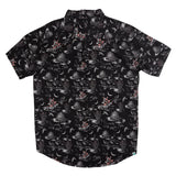 Sendero City Slicker Nocturnal - Black S/s Button Up Shirt