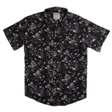 Sendero City Slicker Nocturnal - Black S/s Button Up Shirt