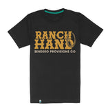 Sendero Ranch Hand Black Vintage S/s Shirt