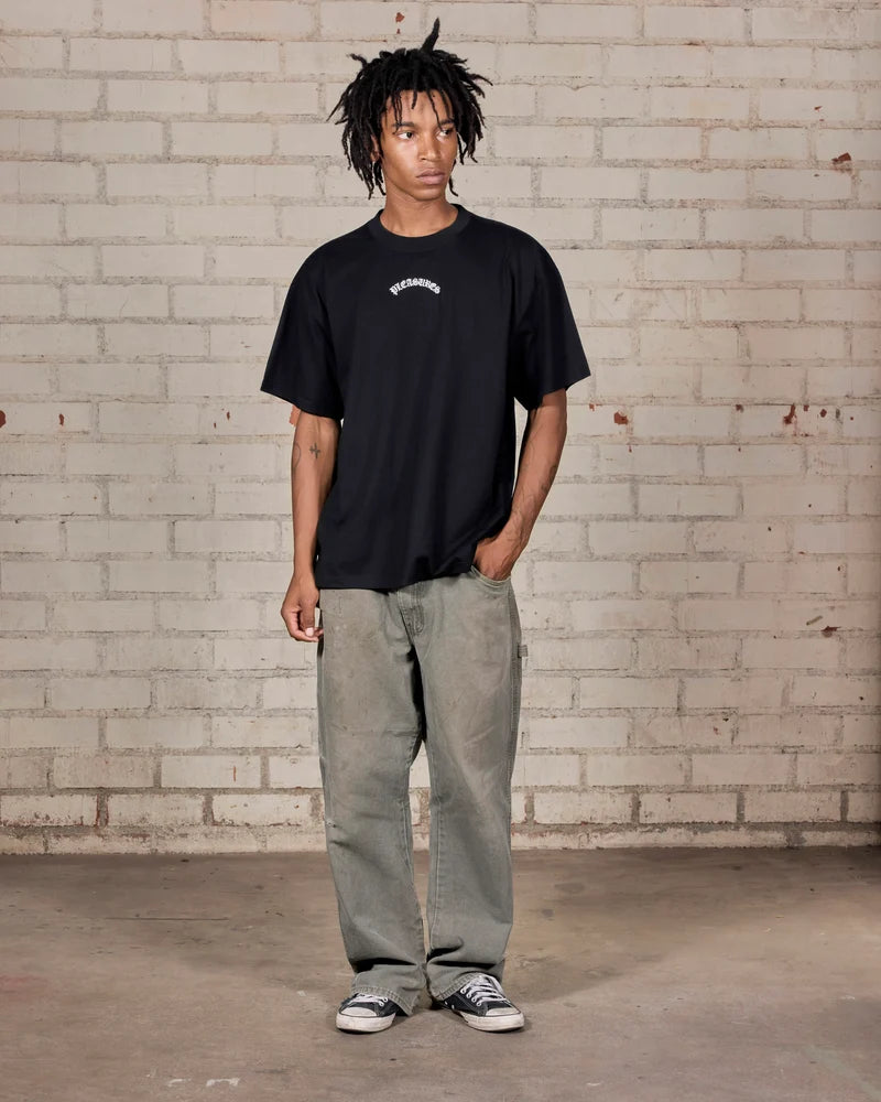 Pleasures Athor Black S/s Shirt