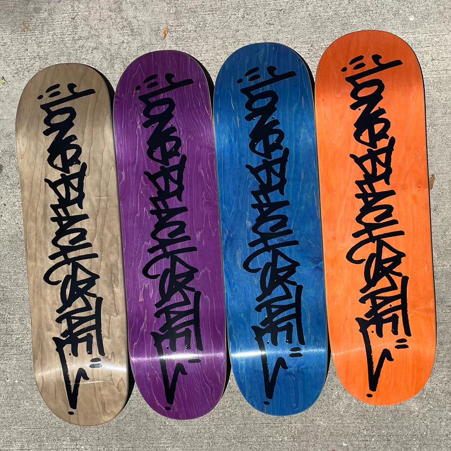 Long Beach Skate Co Renosoner Assorted Stain Skateboard Deck