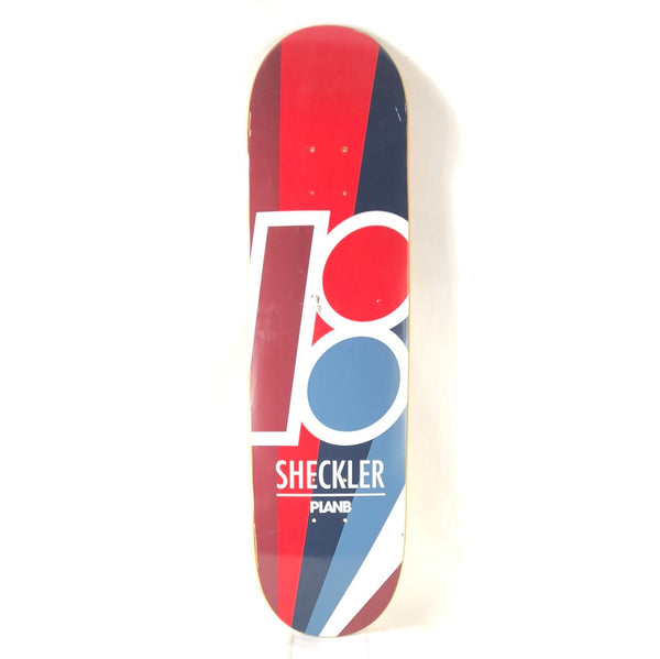 Plan B Ryan Sheckler Stripe B Logo Red/Blue/Grey/White Size 8.375