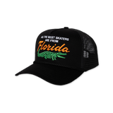 Jenkem Skater From Florida Black Trucker Snapback Hat