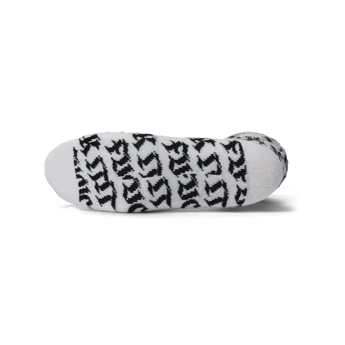 HUF Fuck It Old Style White Crew Sock