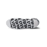 HUF Fuck It Old Style White Crew Sock