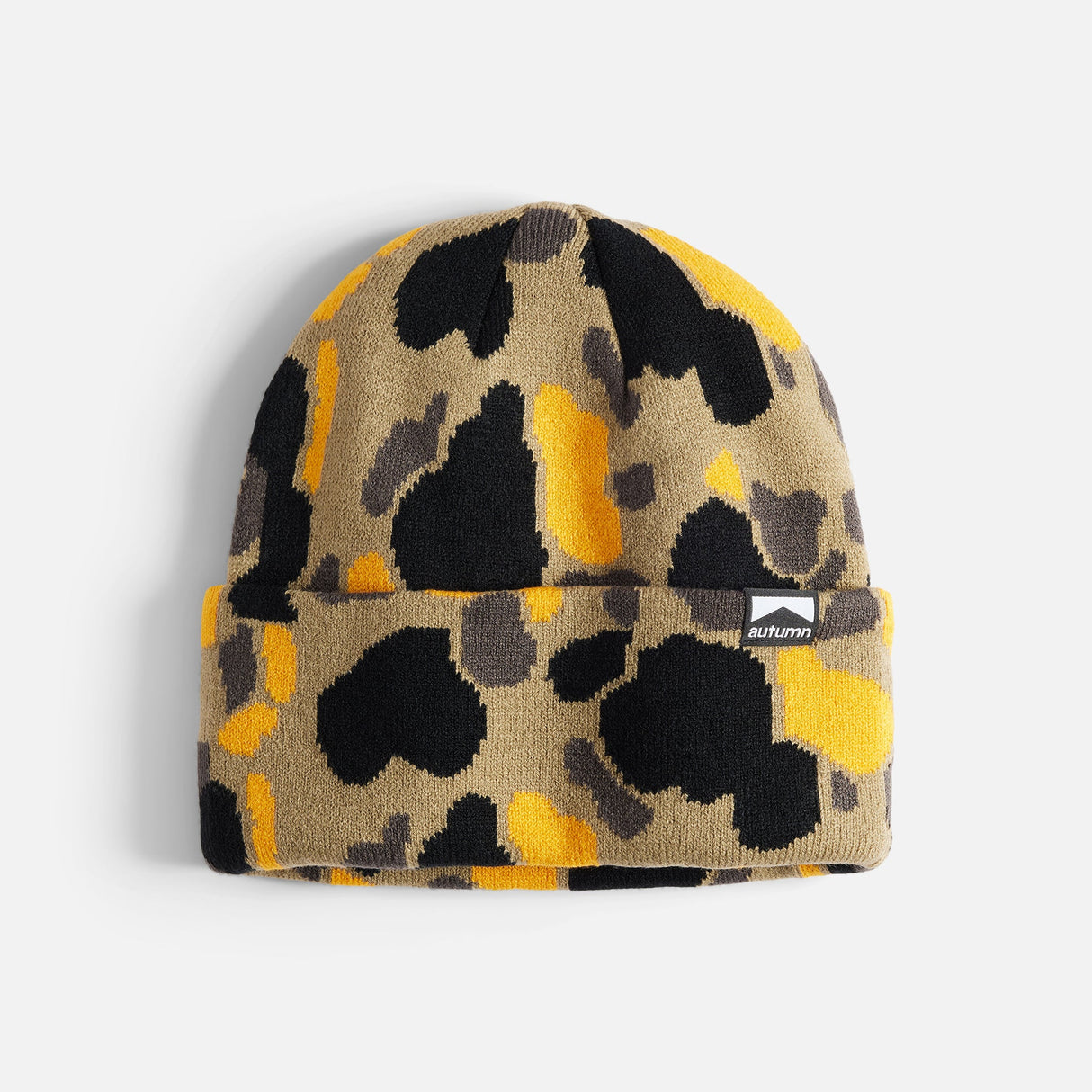 Autumn Duck Camo Chinchilla Beanie