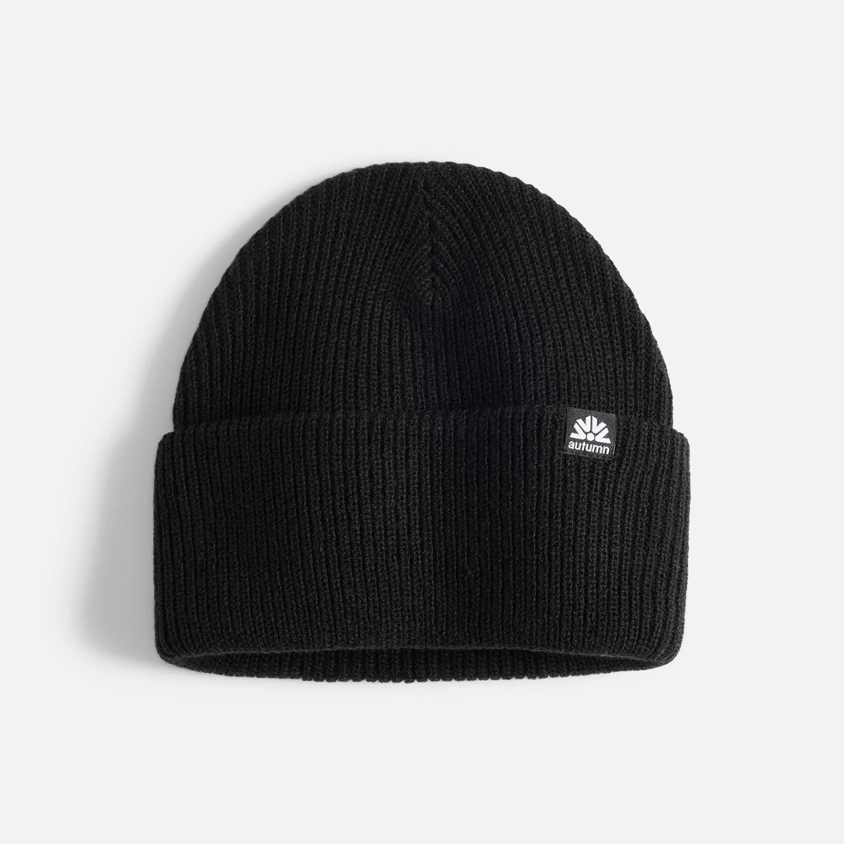 Autumn Simple Solid Black Beanie