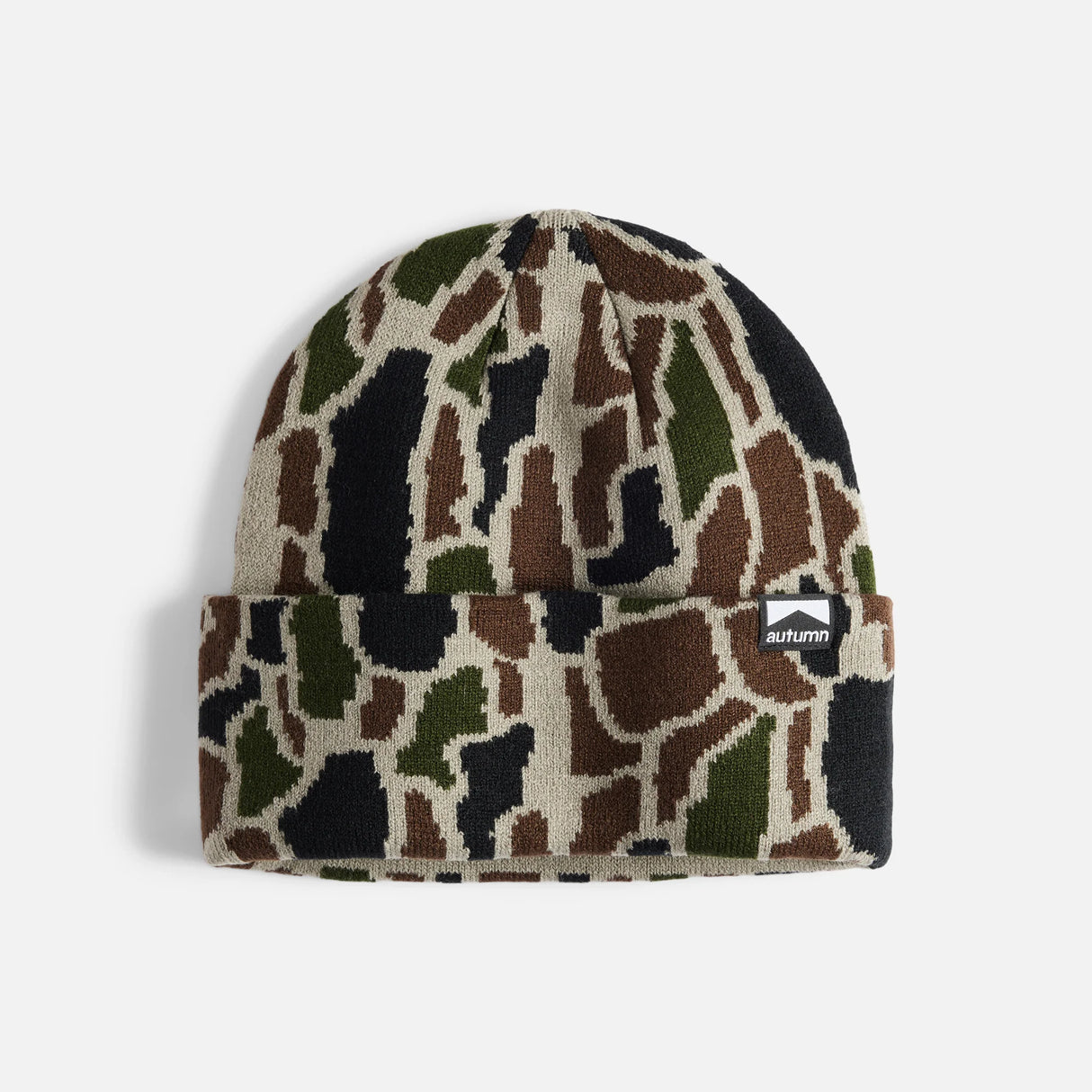 Autumn Treebark Stone Beanie