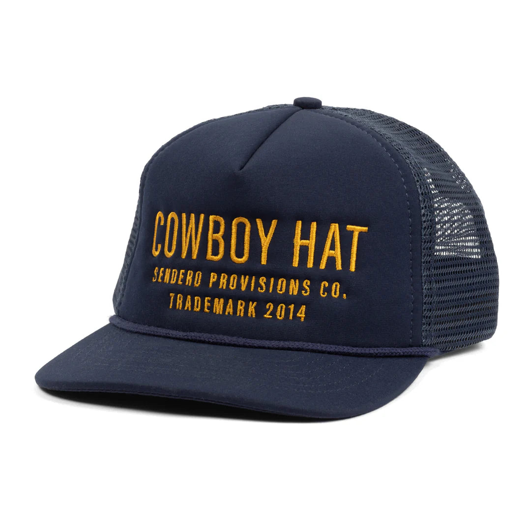 Sendero Cowboy Hat Navy Snapback Hat