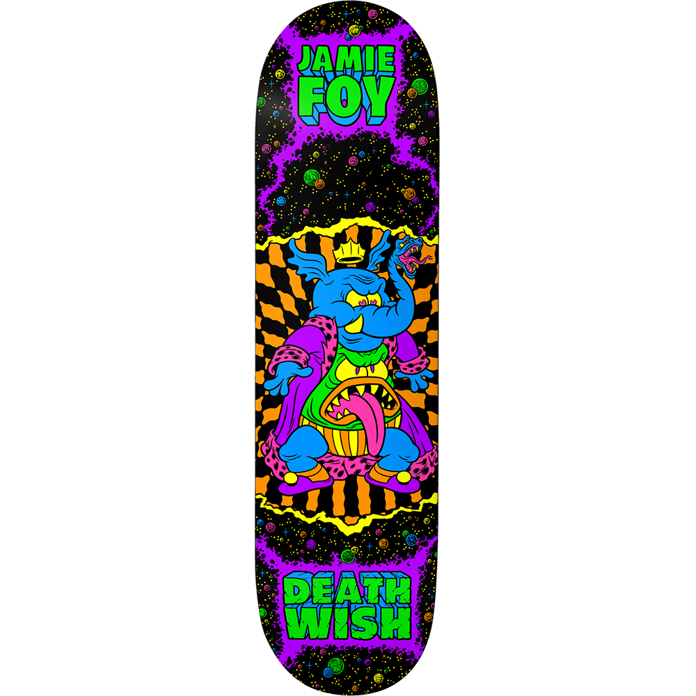 Deathwish Jamie Foy Lords of the Underworld 8.5" Skateboard Deck