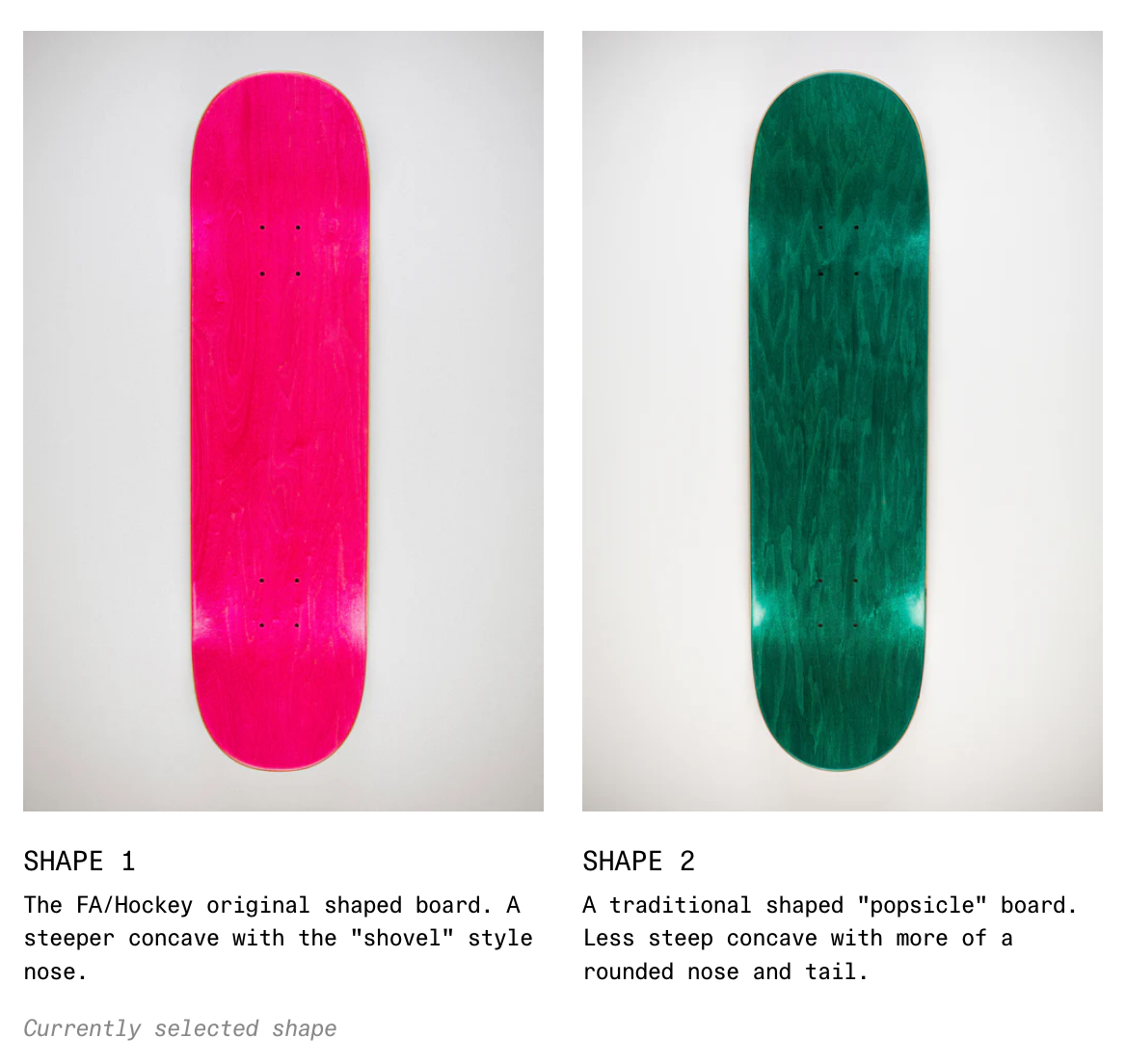Fucking Awesome Dylan Rieder White Dipped 26 Full Shape Skateboard Deck