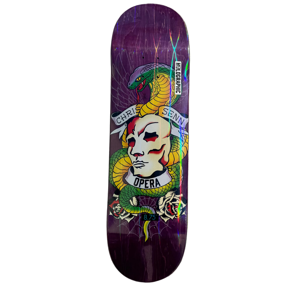 Opera Chris Senn Guest Skateshop Day 2026 8.75" x 31.95" EX7 Skateboard Deck