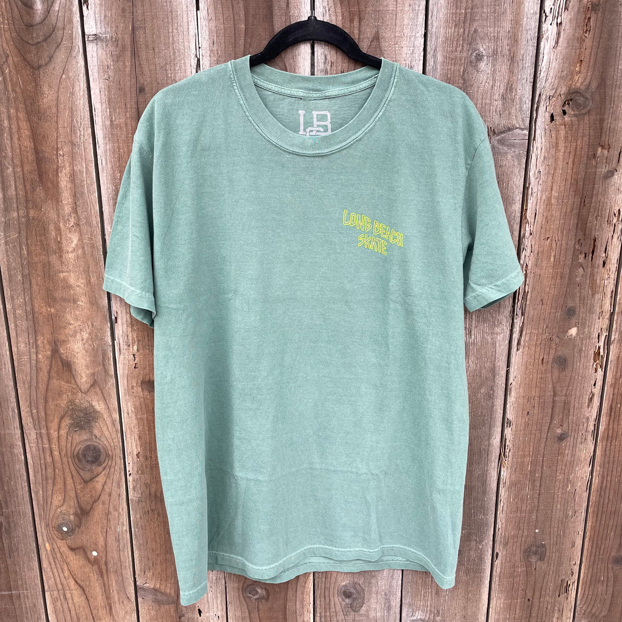 Long Beach Skate Co Bad Queen Mary Light Green S/s Shirt