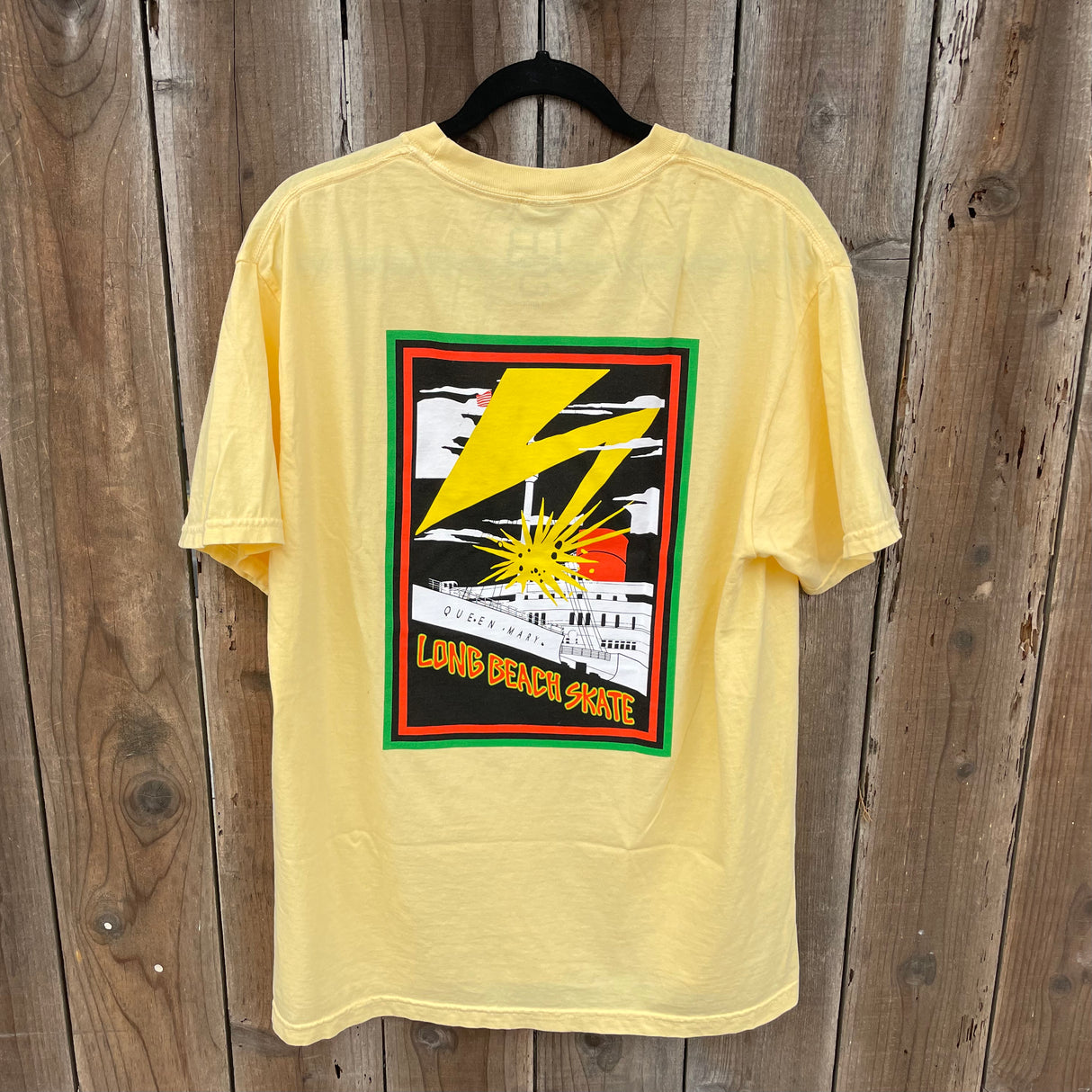 Long Beach Skate Co Bad Queen Mary Butter S/s Shirt