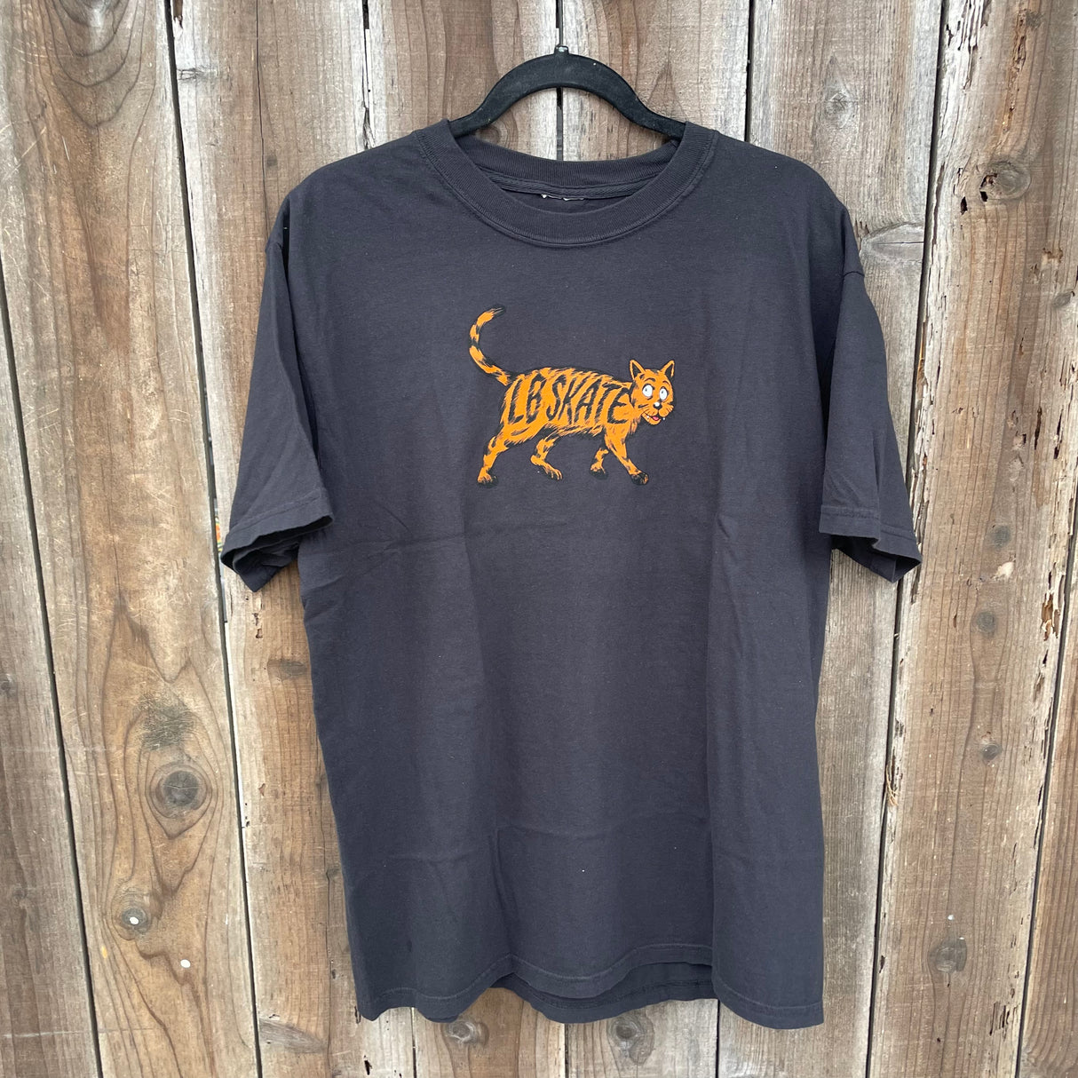 Long Beach Skate Co Alley Cat Black S/s Shirt