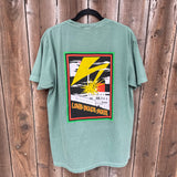 Long Beach Skate Co Bad Queen Mary Light Green S/s Shirt