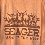 Seager Herd Brown L/s Shirt
