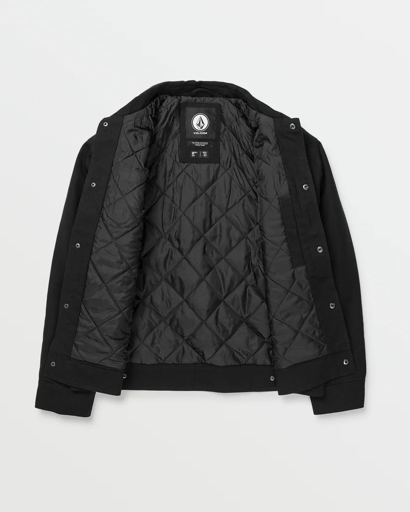 Volcom Breckin Black Insulated Jacket