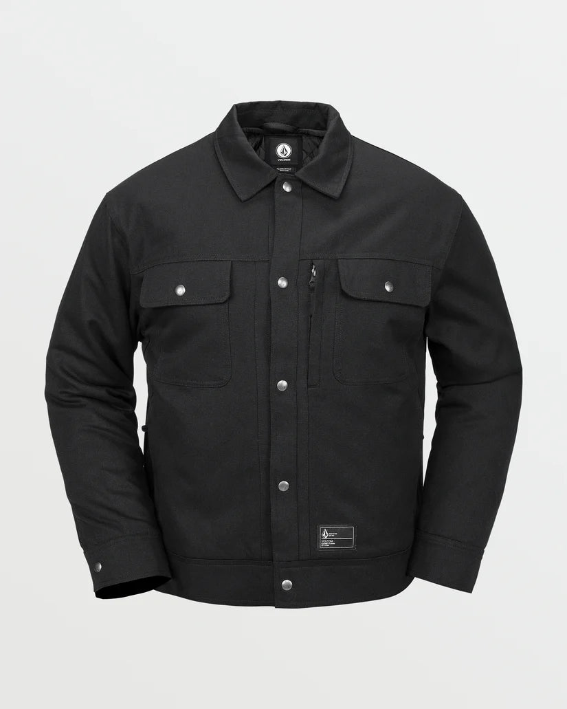 Volcom Breckin Black Insulated Jacket