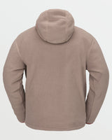 Volcom Untethered Balaclava Chestnut Brown Hooded Sweatshirt