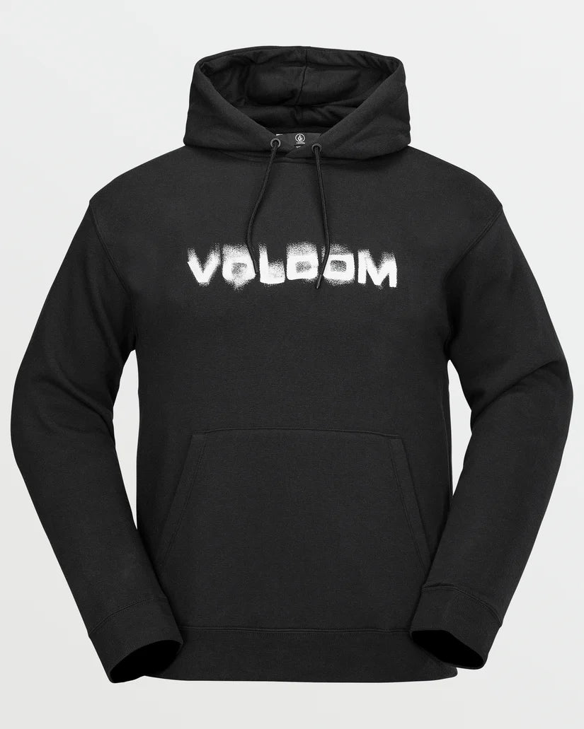 Volcom Essential Black Hooded Sweatshirt