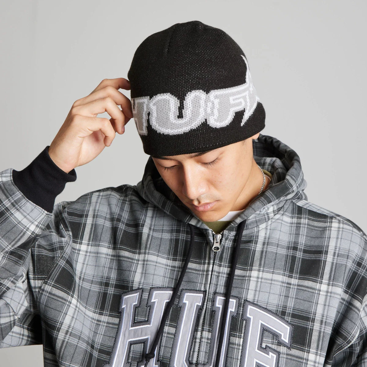 HUF Galaxy Skull Black Beanie