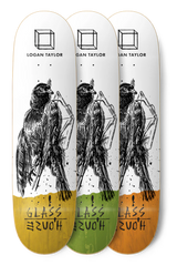Glass House Logan Taylor Messenger 8.25" Skateboard Deck