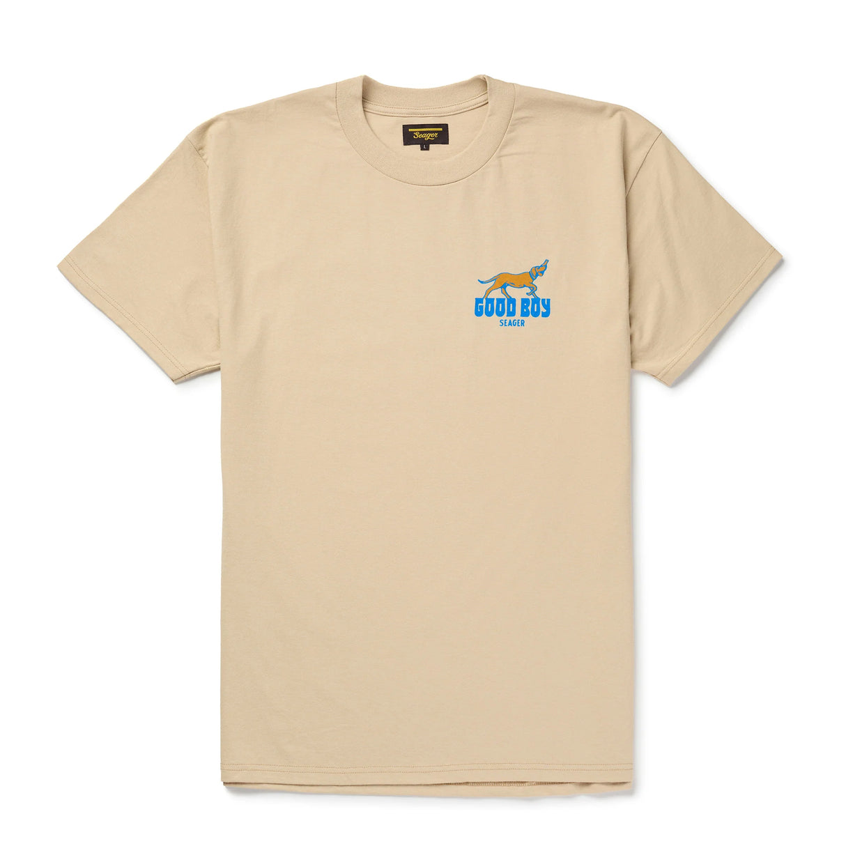 Seager Good Boy Cream S/s Shirt